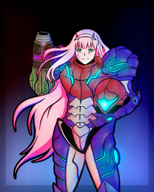 02 Samus by @kaylynnsartstudio
